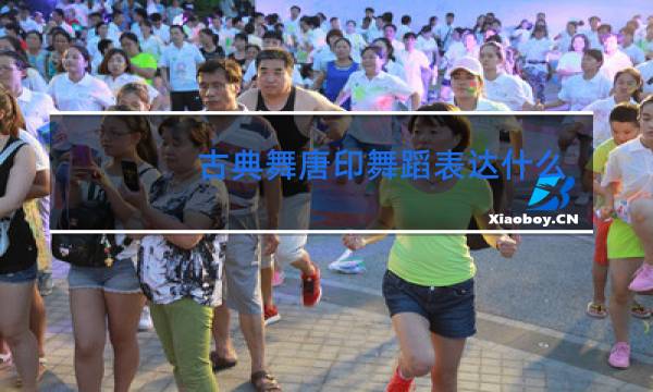 古典舞唐印舞蹈表达什么