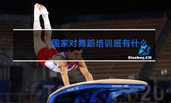 国家对舞蹈培训班有什么要求图片