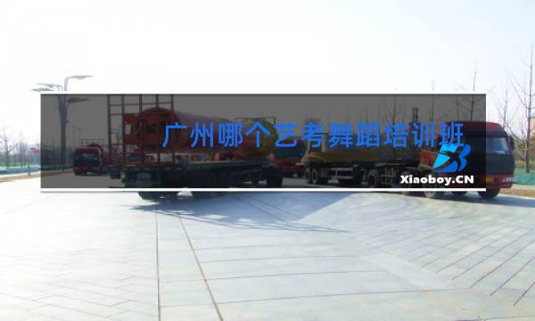 广州哪个艺考舞蹈培训班好