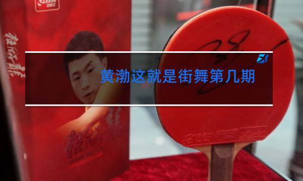 黄渤这就是街舞第几期