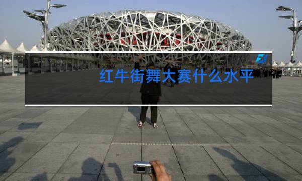 红牛街舞大赛什么水平