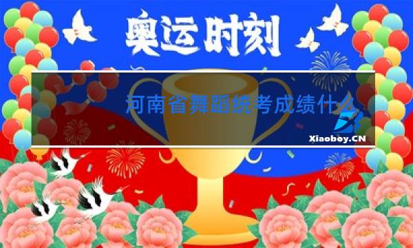 河南省舞蹈统考成绩什么时候出来