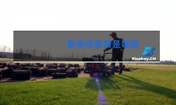 嘉南传跳舞是哪集