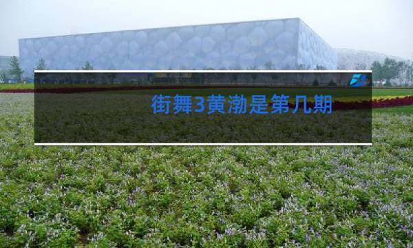 街舞3黄渤是第几期