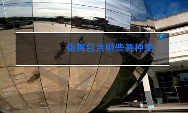 街舞包含哪些舞种类