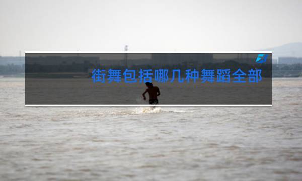 街舞包括哪几种舞蹈全部