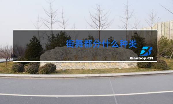 街舞都分什么种类