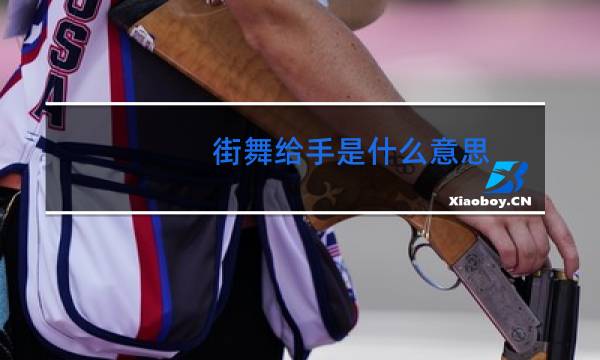 街舞给手是什么意思图片