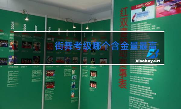 街舞考级哪个含金量最高