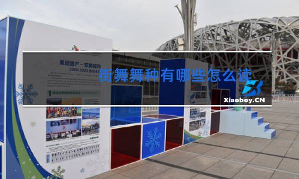街舞舞种有哪些怎么读
