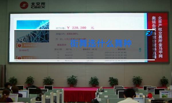 街舞选什么舞种