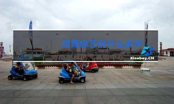 街舞综艺叫什么名字