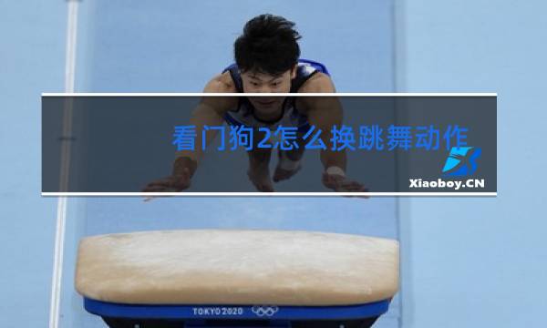 看门狗2怎么换跳舞动作图片