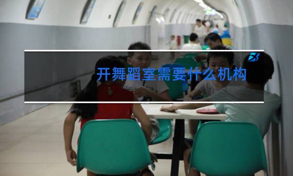 开舞蹈室需要什么机构