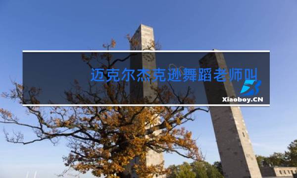 迈克尔杰克逊舞蹈老师叫什么