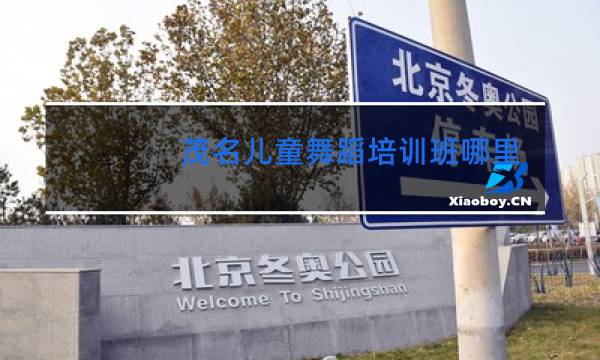 茂名儿童舞蹈培训班哪里好