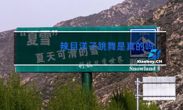 辣目洋子跳舞是真的吗