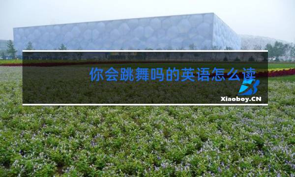 你会跳舞吗的英语怎么读