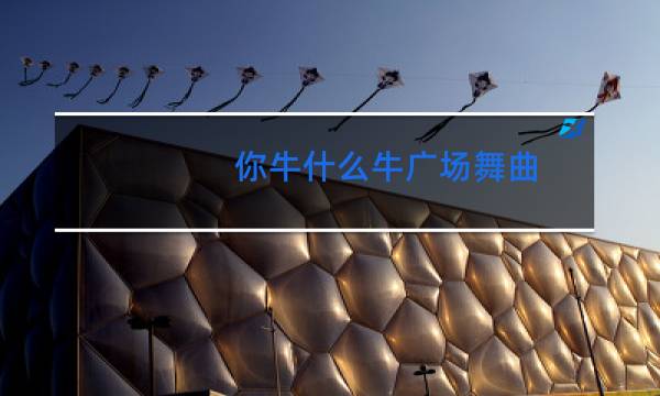 你牛什么牛广场舞曲