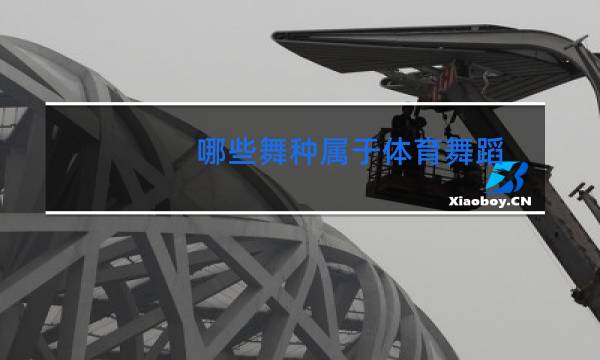 哪些舞种属于体育舞蹈