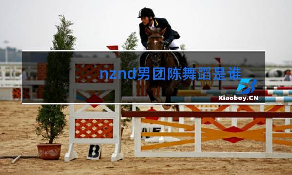 nznd男团陈舞蹈是谁