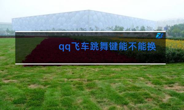 qq飞车跳舞键能不能换掉