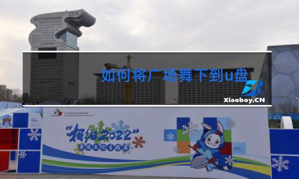 如何将广场舞下到u盘