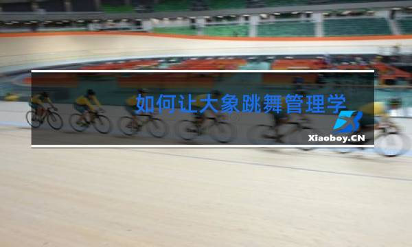 如何让大象跳舞管理学