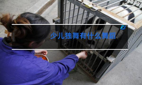 少儿独舞有什么舞蹈
