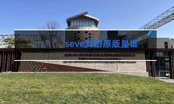 seve舞蹈原版是谁