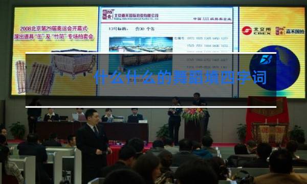 什么什么的舞蹈填四字词语