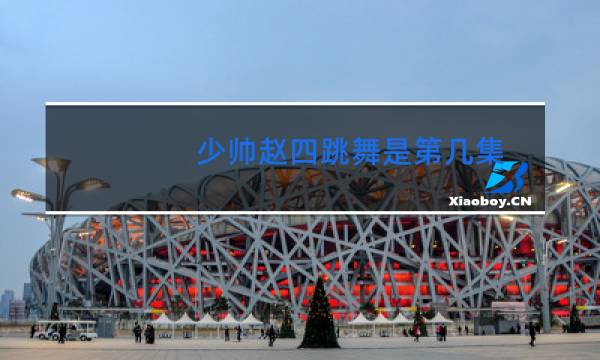 少帅赵四跳舞是第几集