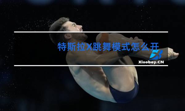 特斯拉X跳舞模式怎么开启