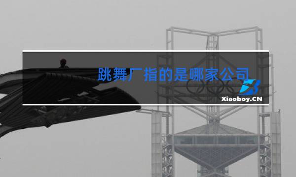 跳舞厂指的是哪家公司
