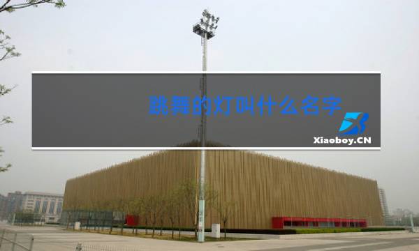 跳舞的灯叫什么名字