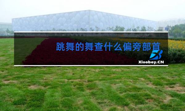 跳舞的舞查什么偏旁部首