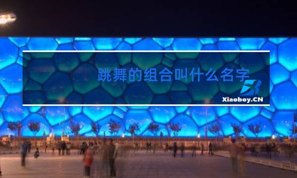 跳舞的组合叫什么名字