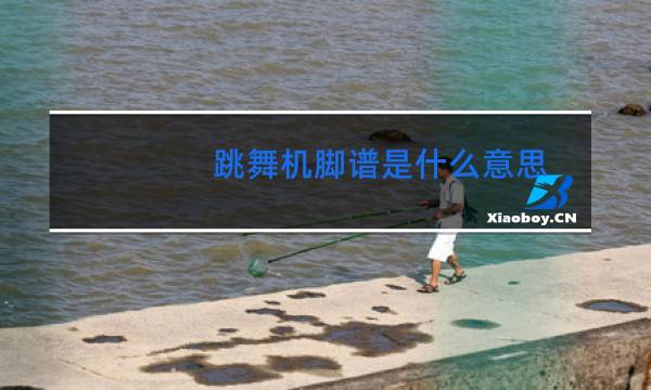 跳舞机脚谱是什么意思