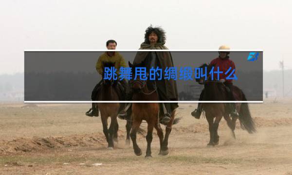 跳舞甩的绸缎叫什么图片