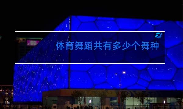 体育舞蹈共有多少个舞种图片