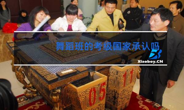 舞蹈班的考级国家承认吗