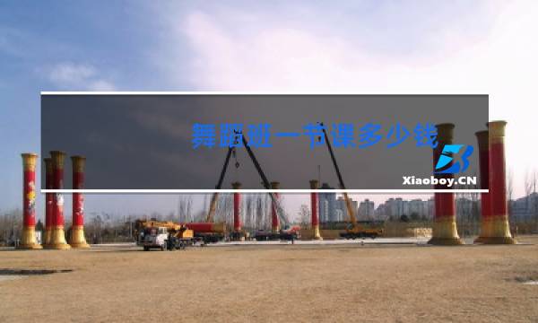 舞蹈班一节课多少钱