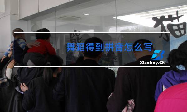 舞蹈得到拼音怎么写图片