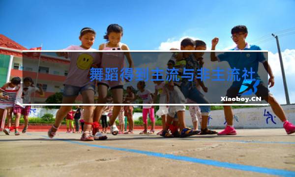 舞蹈得到主流与非主流社会的共同认可是什么的显著特点