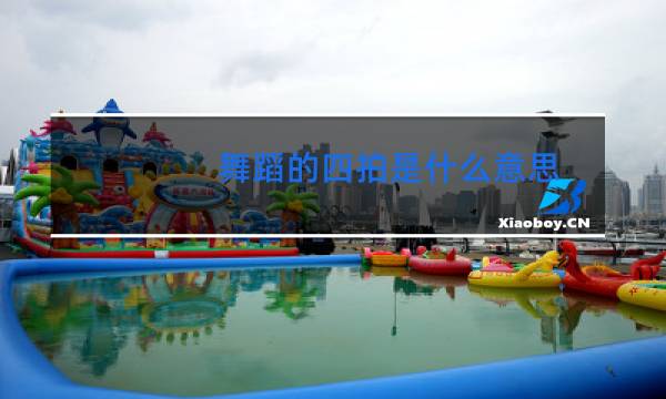 舞蹈的四拍是什么意思