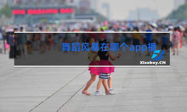 舞蹈风暴在哪个app播放图片