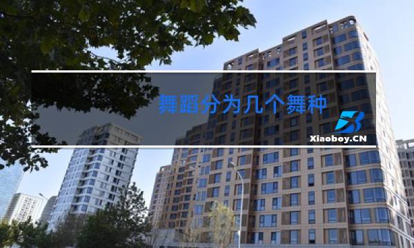 舞蹈分为几个舞种