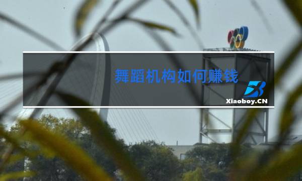 舞蹈机构如何赚钱