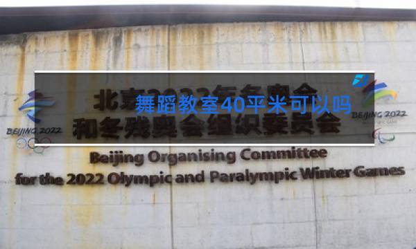 舞蹈教室40平米可以吗图片