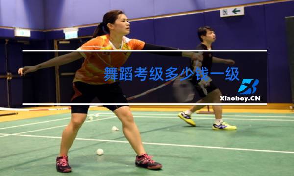 舞蹈考级多少钱一级